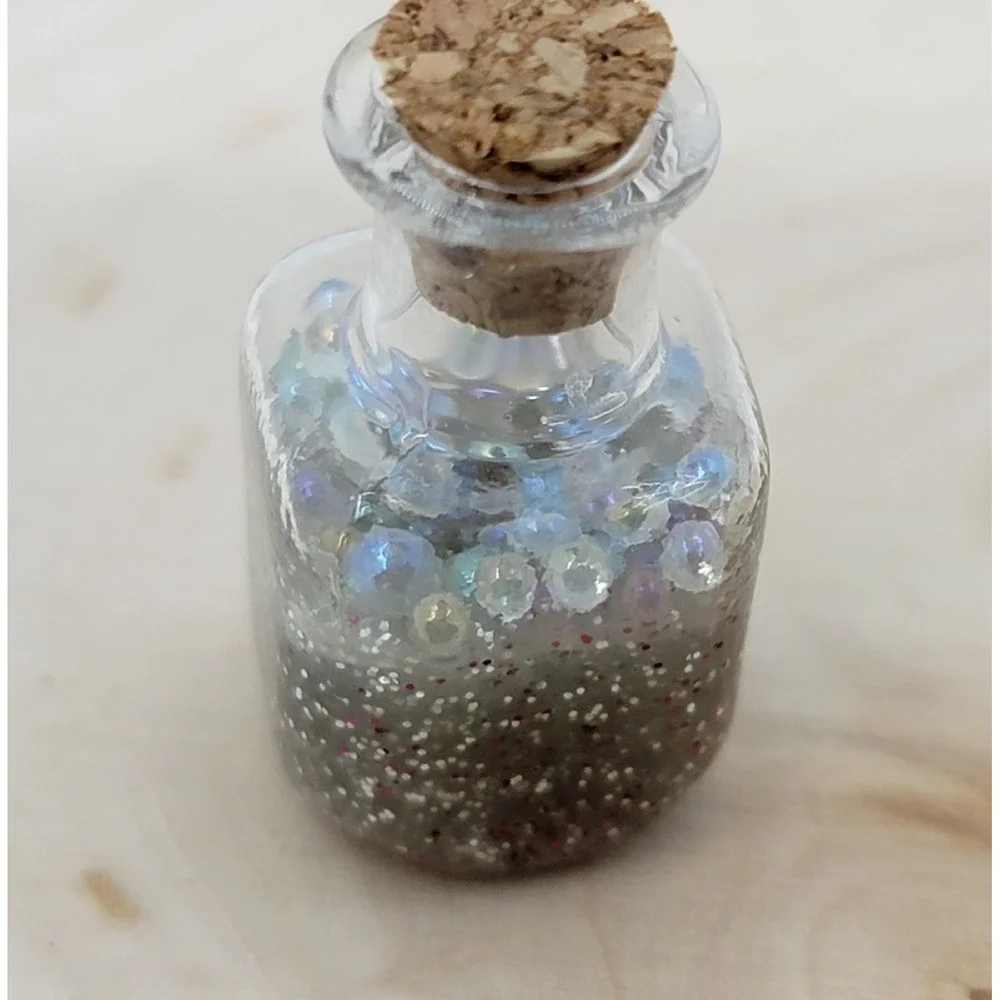 1:12 1:6‎ Miniature Dollhouse Potion Bottle Scientist Halloween Decor Jar Witch